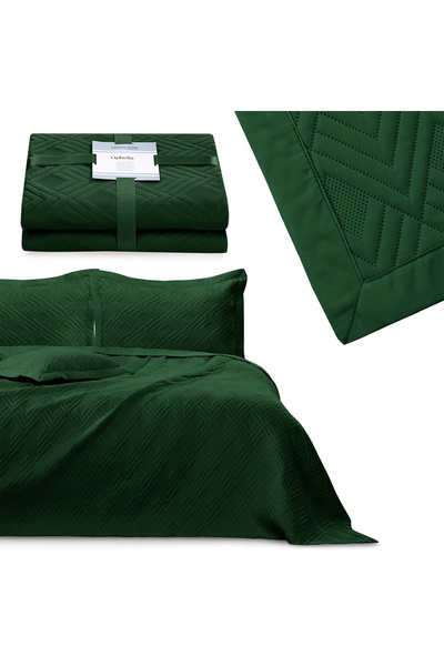 Amelia Home Quilted bedspread, Ophelia, 70 g/m2, 240x260 cm, Green