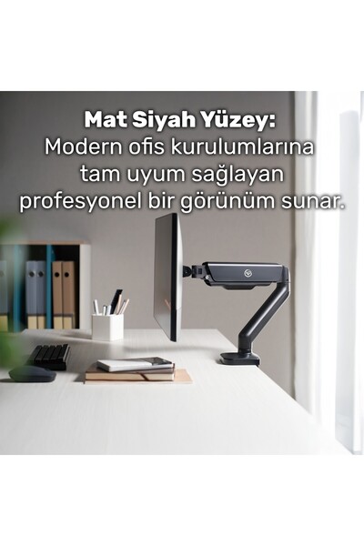 NPO إس تي دي 46012 بي إير جريب 17-32 بوصة مريح 360 درجة ° حامل شاشة VESA ذو ذراع واحد مع ممتص الصدمات