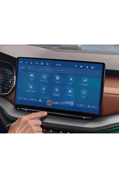 Limmra واقي شاشة نانو للوسائط المتعددة مقاس 13 بوصة من سكودا إلروك