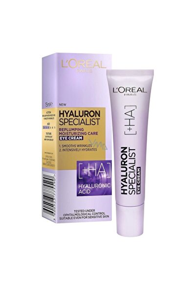 L'oreal Specialist Hyaluron Eye Cream 15ml