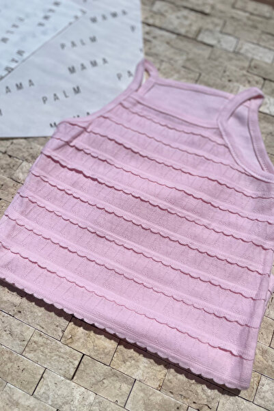 PALMMAMA 100% Cotton Newborn Baby Girl Pink Strap Snap Body