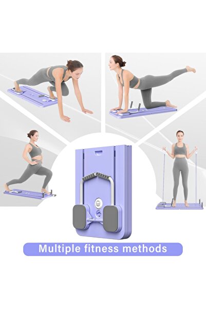 Generic Multifunctional Pilates Abdominal Board (Purple)