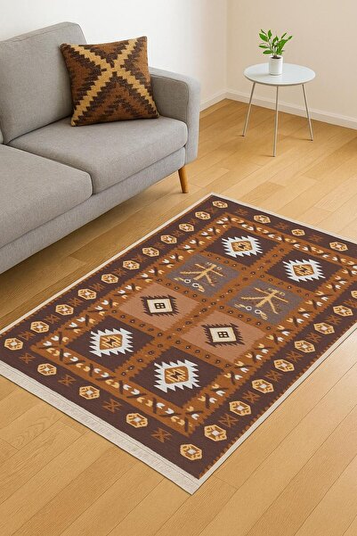 Nova Home TRADITIONAL CARPETS – 60X90 CM, 4 COLORS (RED, BROWN, BLUE, NAVY BLUE)