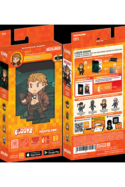 FIGGYZ Metal Gear Solid 1 Liquid Snake #51