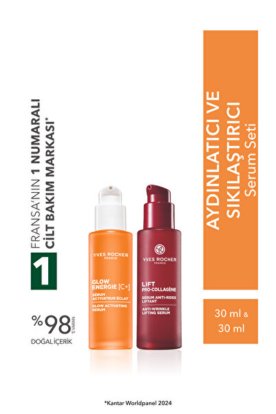 Yves Rocher Aydınlatıcı ve Sıkılaştırıcı Serum Seti