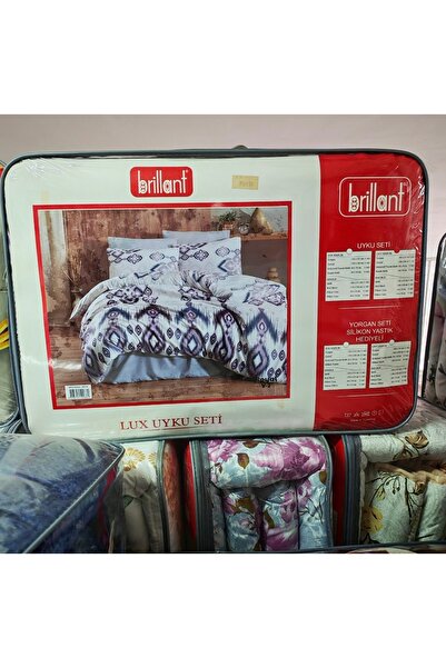 Brilliant Uyku Seti - Yorgan Çarşaf Dekoratif Yastık Kılıfı