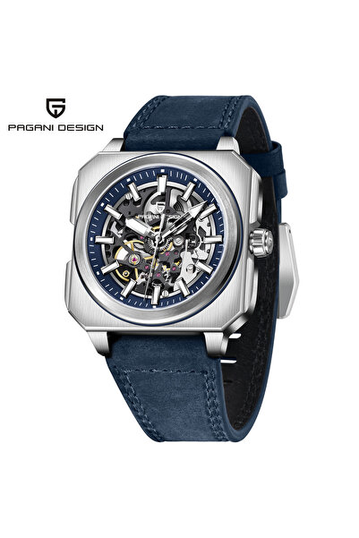 Pagani design PD-1791 Erkek 42MM Su Geçirmez BY-9020 Otomatik Mekanik Saat Sa...