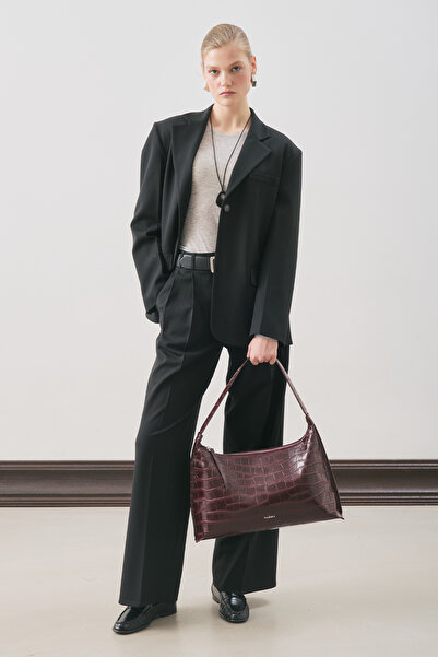 Manuka Jun Single Button Blazer Jacket Black