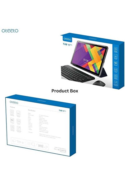 OTEETO TAB 11 Pro 10.1 inch Gray 8GB RAM 512GB 5G - International Version with Keyboard, Touch Pen a