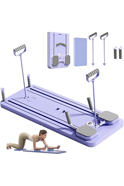 Generic Multifunctional Pilates Abdominal Board (Purple)