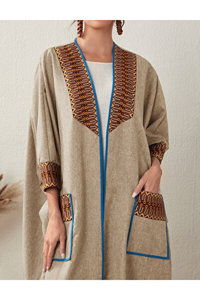 Sheya Cardigan lung Shein, bej