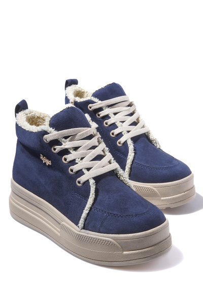 Cananın Pabuçları حذاء MDN 606 ذو نعل سميك ورباط