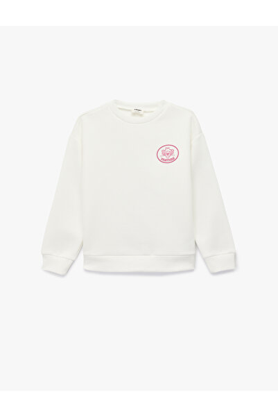 Koton Licențiată Pink Panther cu imprimeu cu mânecă lungă guler rotund cu căp...