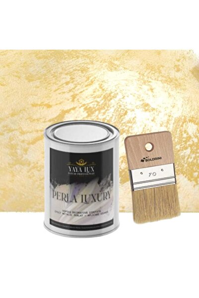 YaYa Color Vopsea decorativa de Lux, Perla Luxury cu Fulgi Perlati, Fildes De...