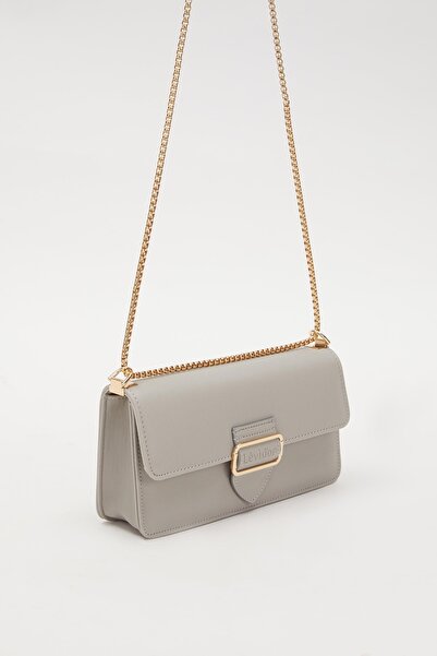 Levidor Geantă gri de umăr pentru femei 930191