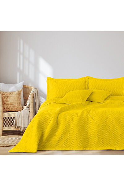 Amelia Home Quilted bedspread, Ophelia, 70 g/sqm, 200x220 cm, Yellow