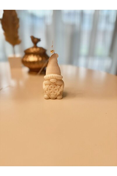 II Studio Lumânare Santa cu fulg de zăpadă