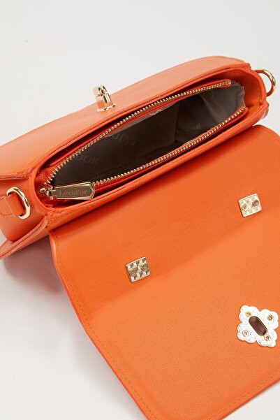 Levidor Geantă portocalie de mână și de umăr pentru femei 930179
