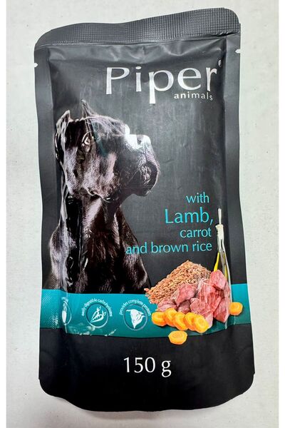 Piper DOG BAG LAMB, CARROT & BROWN RICE 150 G