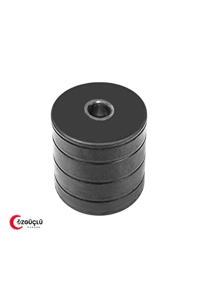 Özgüçlü Kauçuk Döner Takoz Lastiği Küçük Ø72 x 80 mm