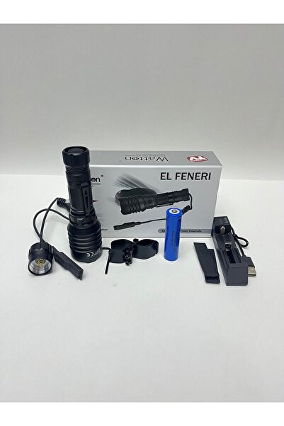 Watton WT-620 SİLAH FENERİ & EL FENERİ ŞARJLI