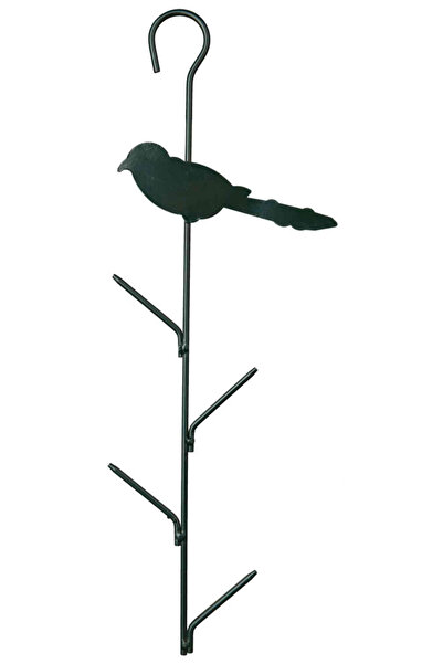 Trixie Outdoor Feeder for Fat Balls, Metal, 9x40 cm, Green, 55620
