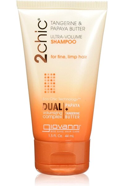 Giovanni 2Chic Tangerine & Papaya Ultra-Volume Shampoo - 44 ml