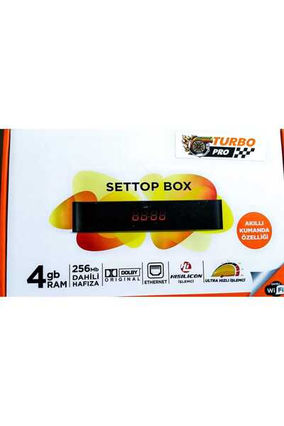 woodstar TURBO PRO SETTOP BOX 4 gb RAM 256 Mb Dahili Hafıza UYDU ALICISI