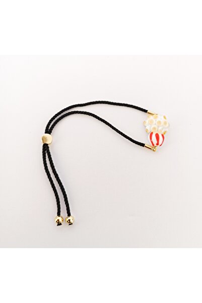 ADAMODART Popcorn Popcorn Murano Glass Beaded Adjustable Drawstring Bracelet