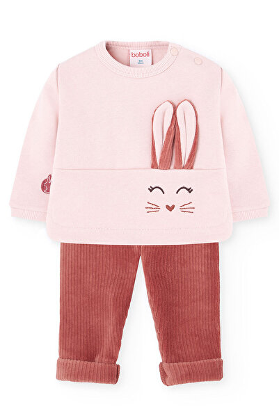 Boboli Baby Girl Rabbit Patterned Set