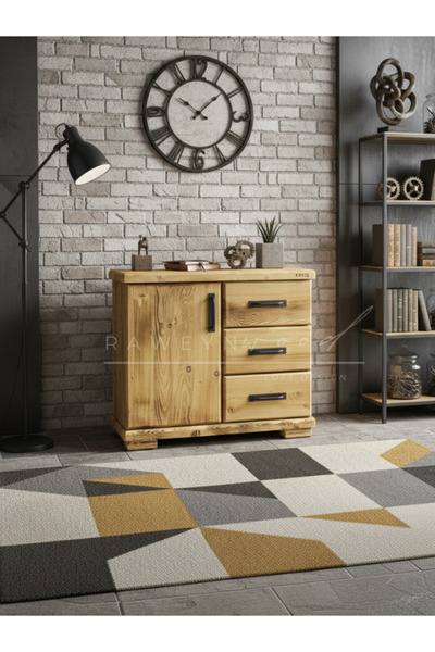 raweyn ADEN MİNİ AHŞAP KONSOL 80cm