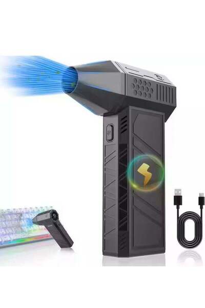 HYX مروحة توربو جيت X3 - منفاخ هواء صغير بسرعة 130,000 دورة في الدقيقة، قابلة...