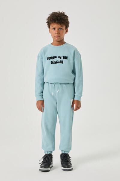 Nebbati Bg Store Boy's Blue Sweatpants