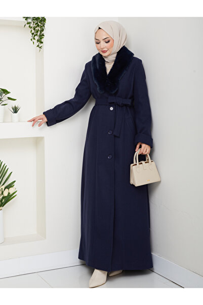 KMKkombin ЖІНОЧИЙ КАПТУР З КРУЗОВИМ КОМИРОМ, ЗАСТІБКА НА ГУДЗИЧКИ, ХУТРОВИЙ П...