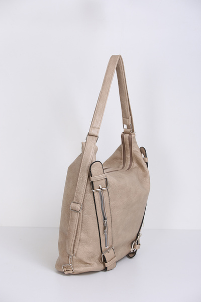 byFOX Fashion Casual Top-Open Double Compartment 4-Pocket Crossbody Bag Backpack Width:39 cm Length:34 cm Bottom:11 cm