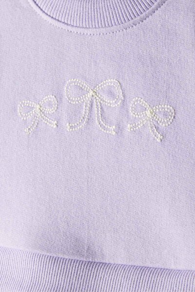 Carter's Kız Bebek Mor Elbise