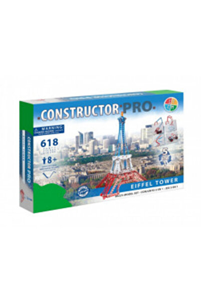 Alexander Toys Eiffel Tower Construction Set 5-in-1 Pro, 618 pieces