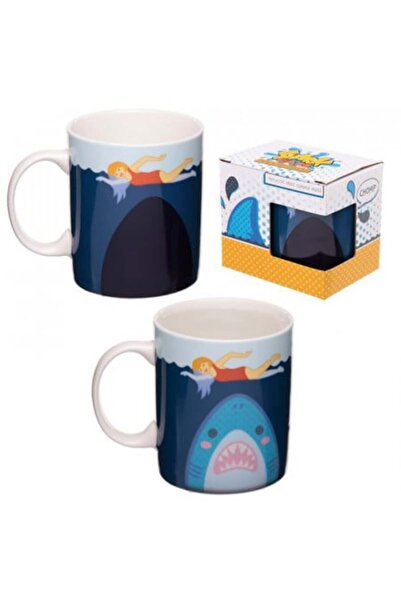 OOTB Shark heat-sensitive mug
