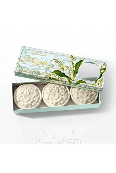 ISCHIA Lily of the Valley Handmade Soap Gift Set (3 pcs)