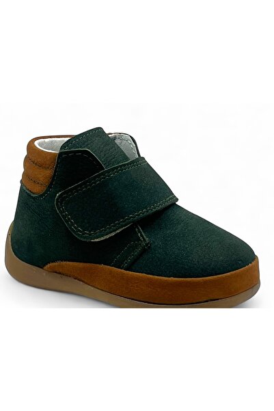 LEPİ Leather and Orthopedic Sole First Step Boots