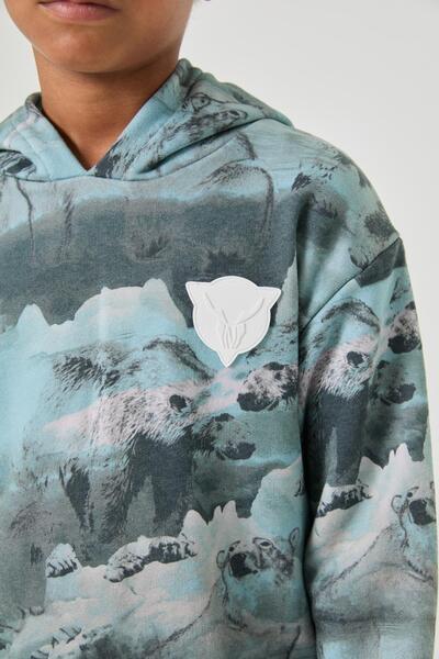 Nebbati Bg Store Boy's Patterned Sweatshirt