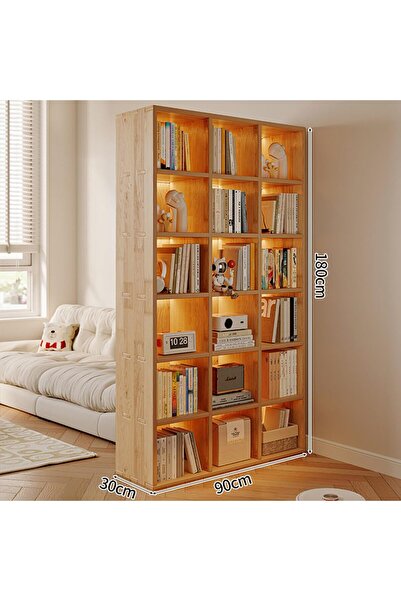 KEKE Multi-Layer Storage Bookshelf Rack Stylish Living Room Home Storage & Display Cabinet
