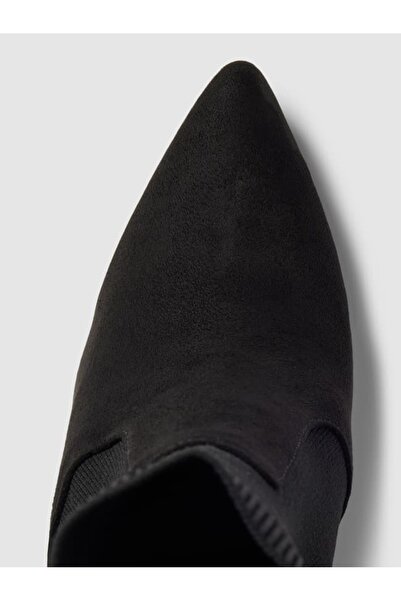 Steve Madden ankle boots with elastic shaft and block heel in black