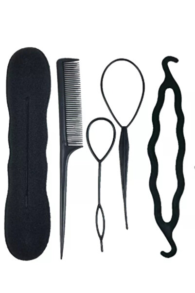 Pretty Buda Moda–5’li Kolay Topuz Yapma ve Saç Şekillendirme Seti