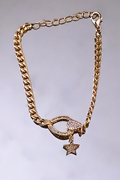 Liveyn Design Star Detail Zircon Stone Bracelet