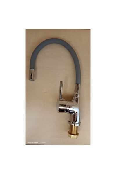 Tempo Light gray sink cover, 80 cmX50mX80cm, Left basin sink, Gray swan faucet, Drain trap