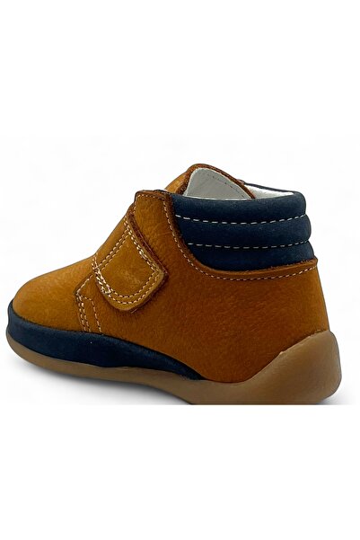 LEPİ Leather and Orthopedic Sole First Step Boots