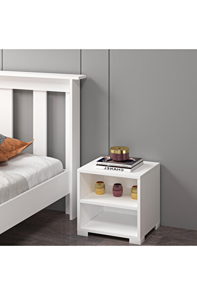 Ninnimo Mdf Beyaz Komodin A1004