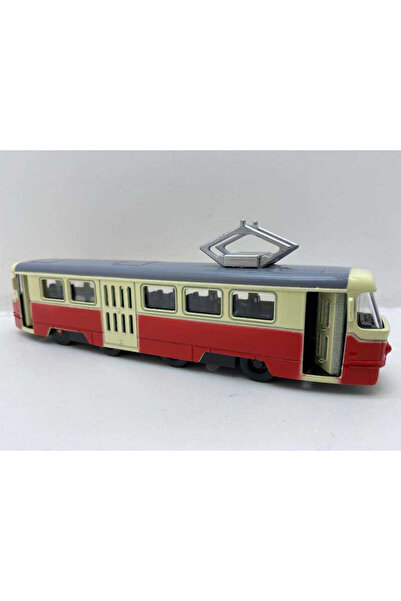 JPT Red Tram Model with Sound & Light Features