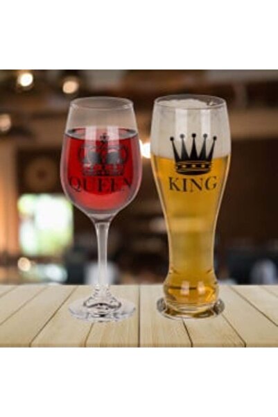 OOTB King and Queen Glass Set